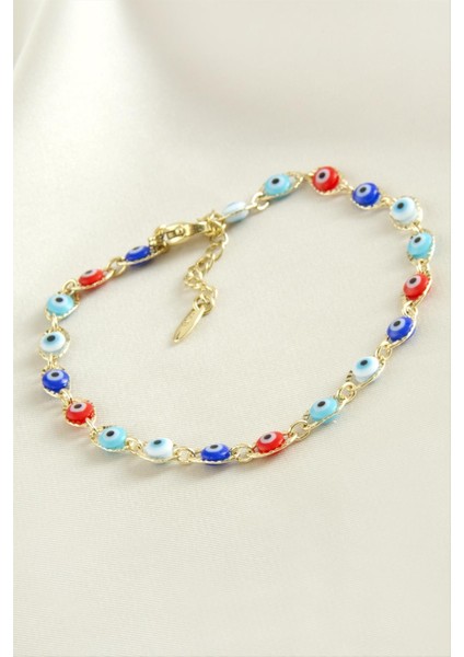 Xuping Nazar Boncuk Çelik Bileklik