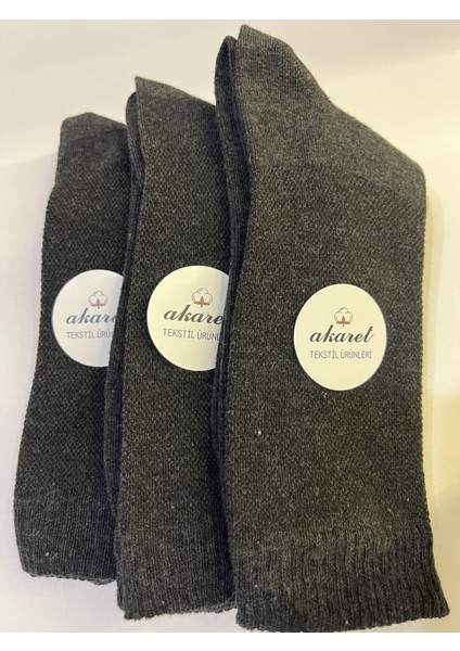 Erkek Diyabetik Çorap Dikişsiz Burun 3'lü modelleri