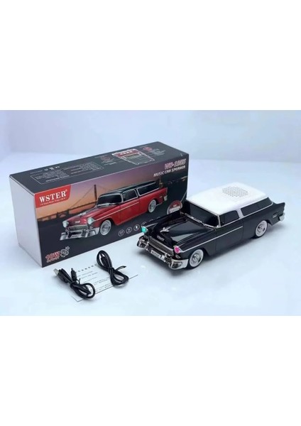 Chevrolet WS-1955BT Belair 1955 Model Bluetooth Hoparlör (5361) fiyatları