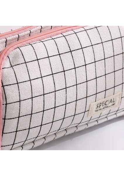 Oxford Kumaş Geniş Kapasiteli Kalem/makyaj Çantası AD156 fırsatları