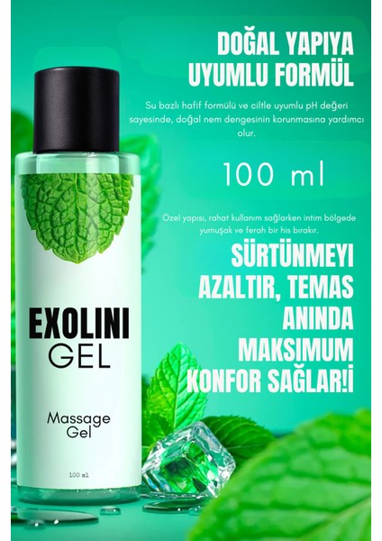 Ferahlatıcı Etkili Çiftlere Jel 100 ml | Yeşil Elma ve Nane Aromalı Su Bazlı Jel fiyatları
