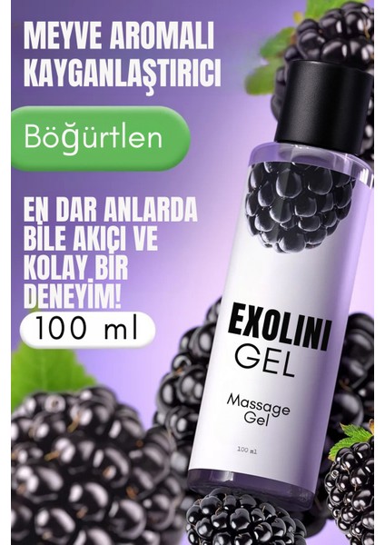 Kadınlara Özel Böğürtlen Aromalı Anal Jel 100 ml | Ağrısız ve Akıcı Kullanım