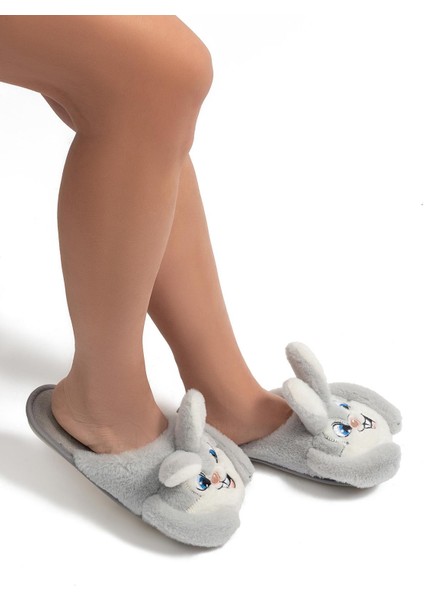 Twıgy Tw Bany Gri Kadın Ev Terlik 37/41 modelleri
