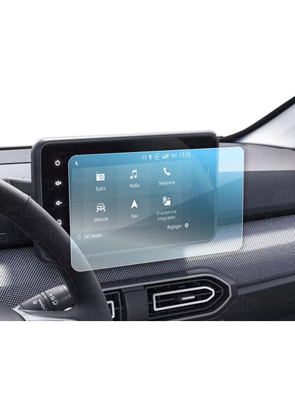 Dacia Sandero Stepway 2021-2022 Uyumlu 8 Inç 9h Nano Ekran Koruyucu