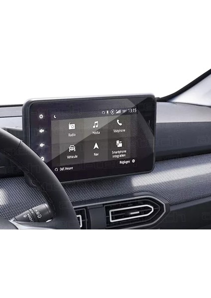 Dacia Sandero Stepway 2021-2022 Uyumlu 8 Inç 9h Nano Ekran Koruyucu fiyatları