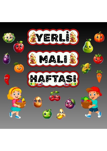 Yerli Malı Haftası Kutlama Panosu fiyatları