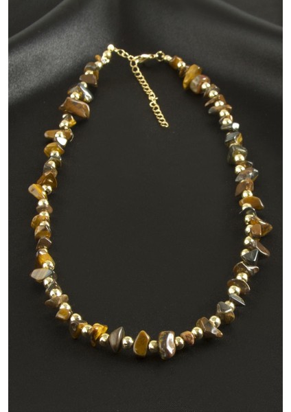 Kaplangözü Kırık Doğaltaş Kolye