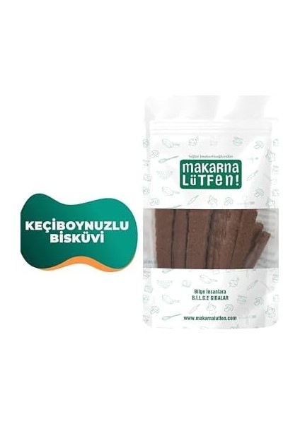 Keçiboynuzlu Bisküvi (105 G)