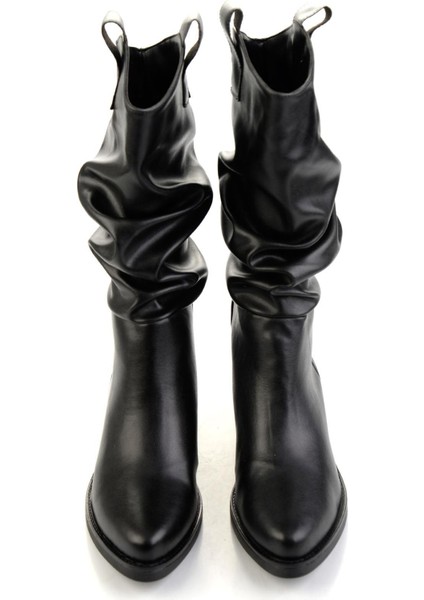 Siyah Kadın Çizme K03575205309 fırsatları