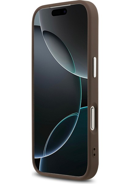 iPhone 17 Pro Uyumlu Kılıf Guess Lisanslı M-Safe Özellikli 4g Klasik Yazı Logolu Kapak Kahverengi indirimleri