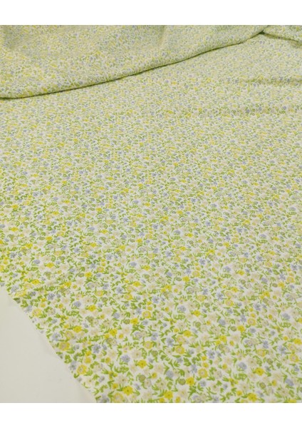 Sarı Lila Çiçekli Bürümcüklü Jarse En: 150 cm modelleri