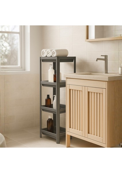 Rosie 4 Raflı Çok Amaçlı Banyo & Mutfak Düzenleyici Raf