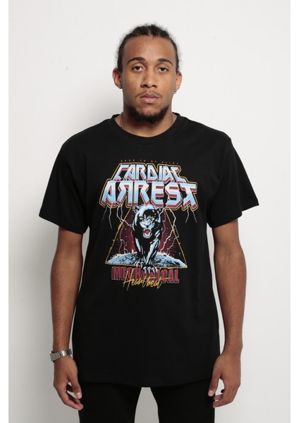 Cardiac Arrest Siyah Regular Fit T-Shirt