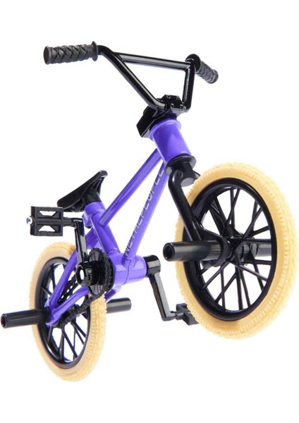 Tech Deck Bmx Bisikleti Wethepeople Mor Gerçek Metal Çerçeve Parmak Bisiklet Oyuncak Model 12 indirimleri