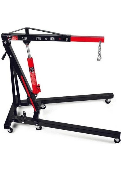2 Ton Katlanır Ayaklı Hidrolik Vinç
