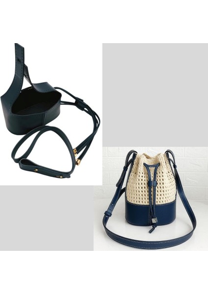 Torba2 Model Çanta Yapım Aparatı Lacivert Renk Light Gold Metalli