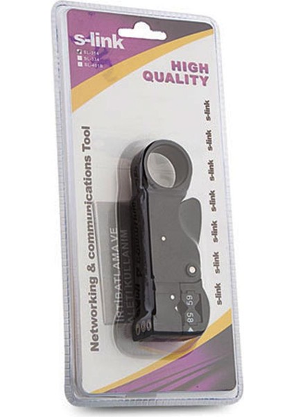 S-Link SL-314 3 Bıçaklı Koaksiyel Kablo Açıcısı Kablo Soyucu Kablo Soyacağı indirimleri