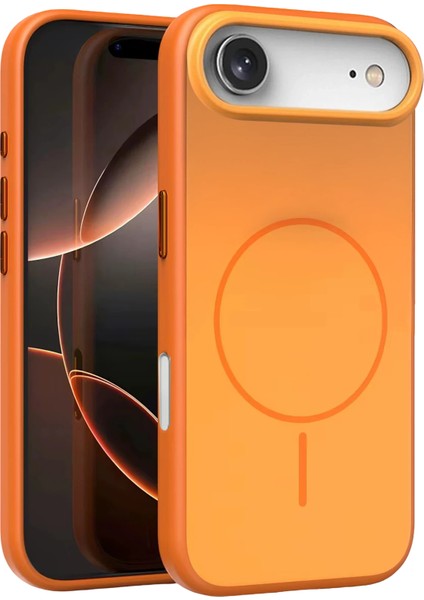 Apple iPhone 17 Air Neva Magsafe Kapak - Turuncu