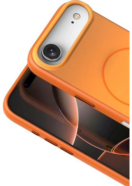 Apple iPhone 17 Air Neva Magsafe Kapak - Turuncu fiyatları