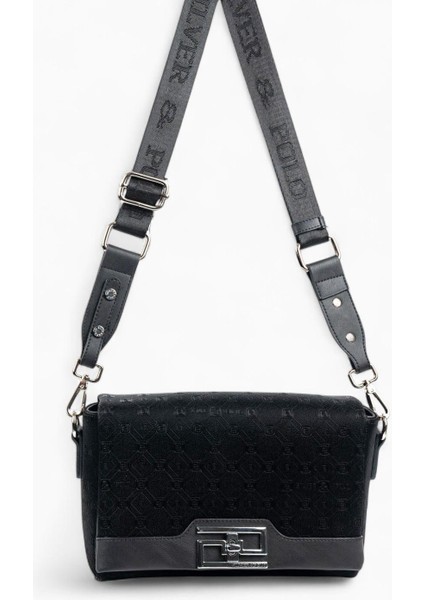 SP1257 Kadın Çapraz Çanta Fashion Siyah