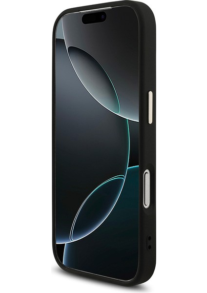 iPhone 17 Pro Kılıf Guess Lisanslı Gold Kamera Çerçeveli 4g Desenli Büyük 4g ve Yazı Logolu Siyah indirimleri