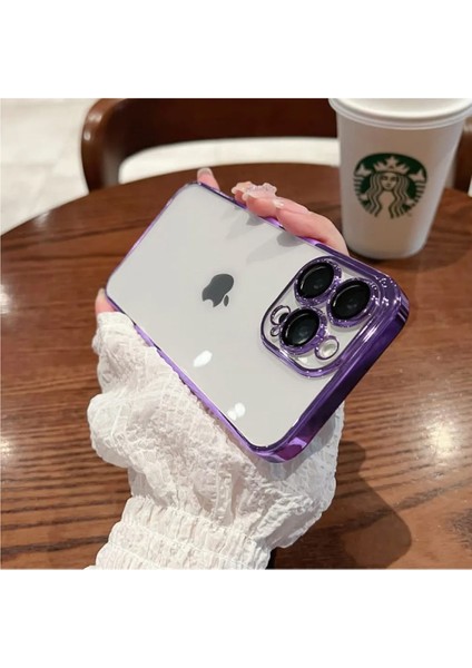 Iphone 14 Pro Uyumlu Renkli Lazer Kesim Kılıf