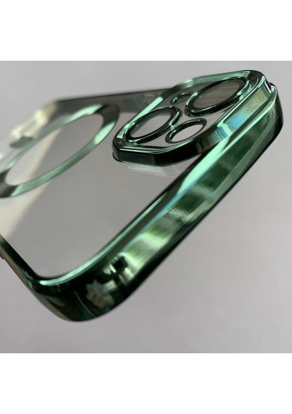 Iphone 14 Plus Uyumlu Magsafe Kenarlar Renkli Kılıf fiyatları