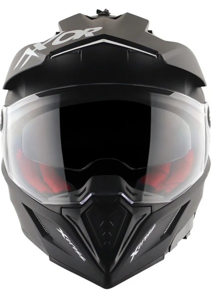 X-Cross Dual Vizör Kask Siyah fiyatları