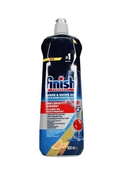 Finish Bulaşık Makinesi Parlatıcı & Kurutucu Limonlu (1 x 800 Ml)