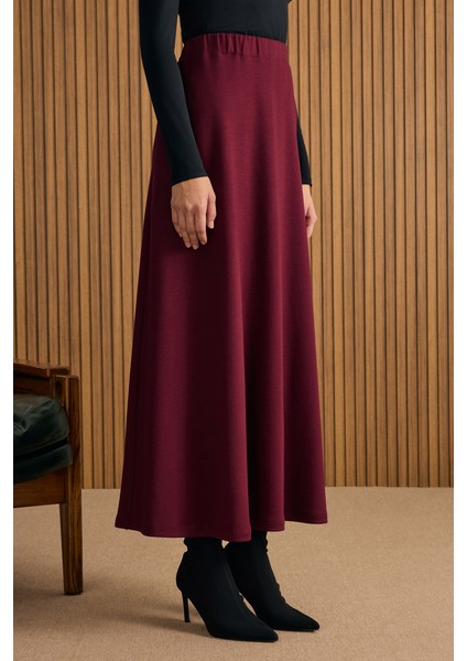 Beli Lastikli Örme Kloş Etek fırsatları