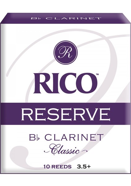 Rico Reserve Classic RCT10355 Sib Klarnet Kamışı No:3,5+
