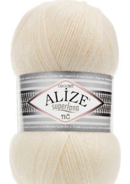 Süperlena Tığ Krem 1 Adet Color : 01 modelleri