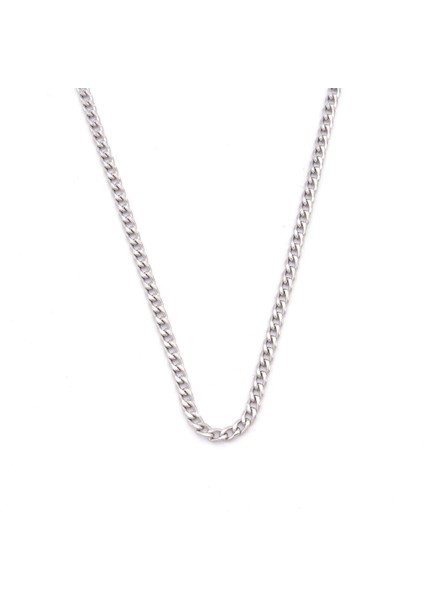 Çelik Zincir Kolye 2 mm Figaro Model ZN-315