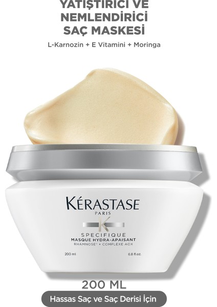 Specifique Masque Hydra-Apaisant Hassasiyet Karşıtı Nemlendirici Maske 200 ml 200 ml