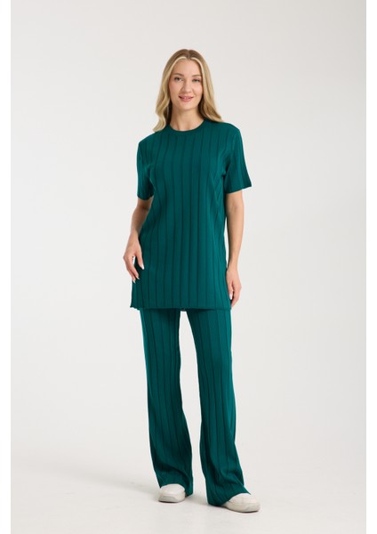 Çizgili Relax Fit Ikili Takım fiyatları