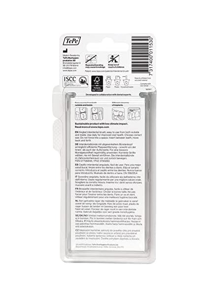 Tepe Angle (Iso Boyut 2: 0,5 Mm) Kırmızı Açılı Aralıklı Fırça (1 x 6 Adet) modelleri