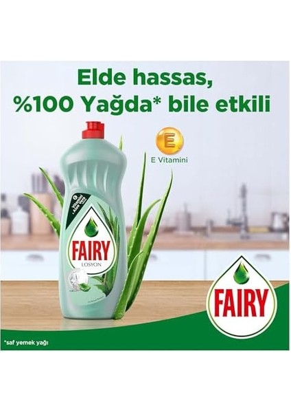 Fairy Losyon Sıvı Bulaşık Deterjanı 1500 ml Aloe Vera Kokulu