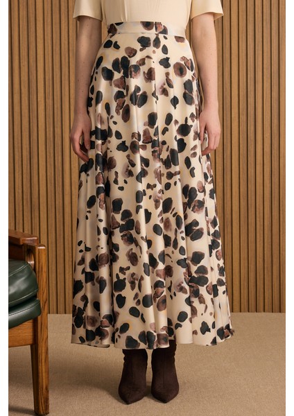 Desenli Kloş Etek fiyatları