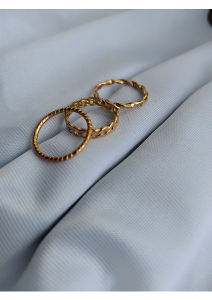 Çelik Zarif Tasarım Ayarlanabilir 7 Parça Yüzük fiyatları