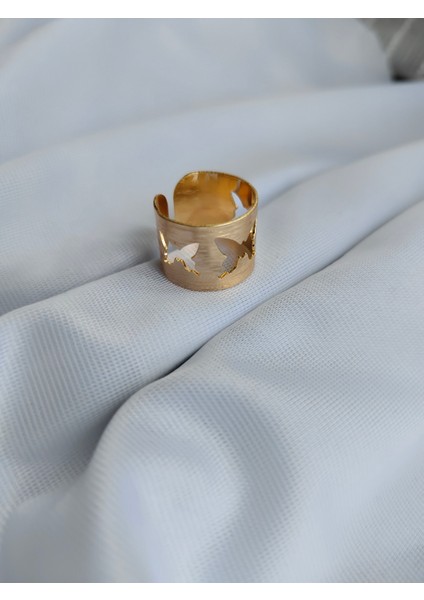 Çelik Zarif Tasarım Ayarlanabilir 7 Parça Yüzük