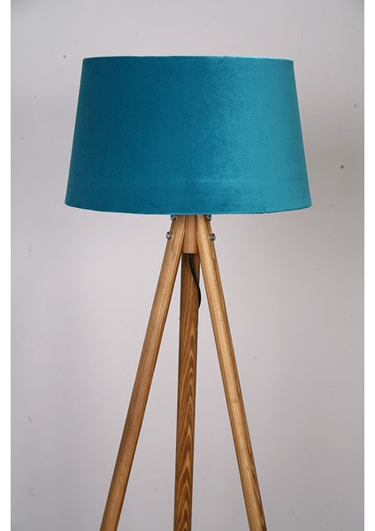 Ağaç Ustası Oval 3 Ayak Tripod Lambader Abajur Köşe Lambası Ahşap Ceviz fiyatları