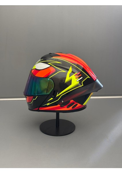 WS-202 Güneş Gözlüklü Çene Açılır Kask Renkli Vizörlü G1 modelleri