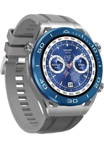 Akıllı Saat Çelik Kordonlu Amoled Ekran Android ve Ios Uyumlu Çağrı Cevaplaya - M687K929-R37 modelleri