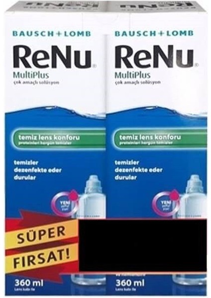 Multiplus Lens Solüsyonu 360 ml - Ikili Kofre