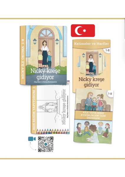 Nicky Kreşe Gidiyor modelleri