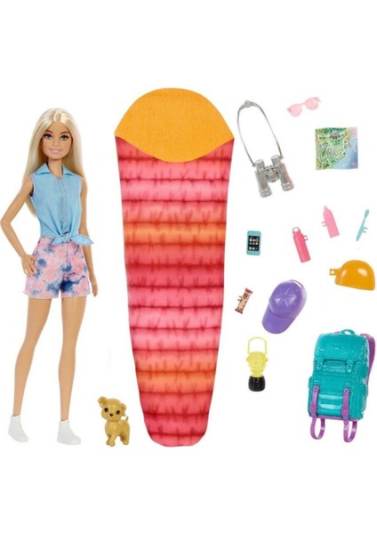 Barbie Kampa Gidiyor Oyun Seti HDF73 fırsatları