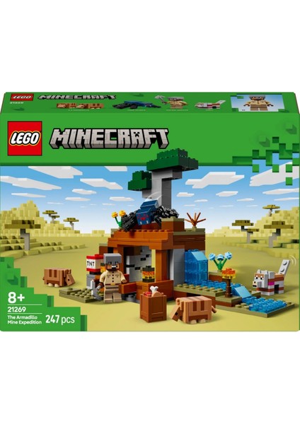 LEGO Minecraft Armadillo Maden Keşfi 21269 fırsatları