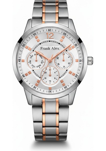 Kadın Kol Saati Gümüş Renk, Gümüş Kadran - Şık Metal Kordon, 2 Yıl Garantili