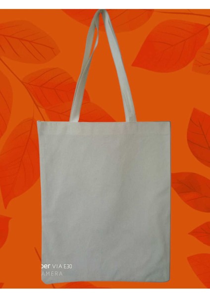 46 Tel Pamuklu Kanvas Bez Torba - 30X45 Cm, Uzun Saplı, Ekolojik Alışveriş Torbası fiyatları
