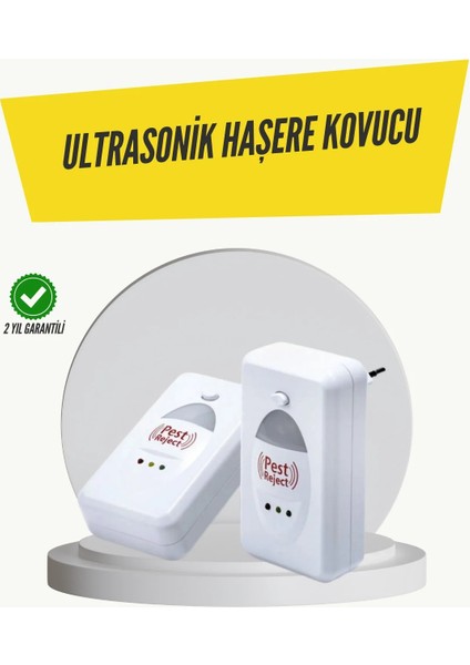 Ultrasonik Haşere Kovucu Cihaz 150 M2 Etki Alanı